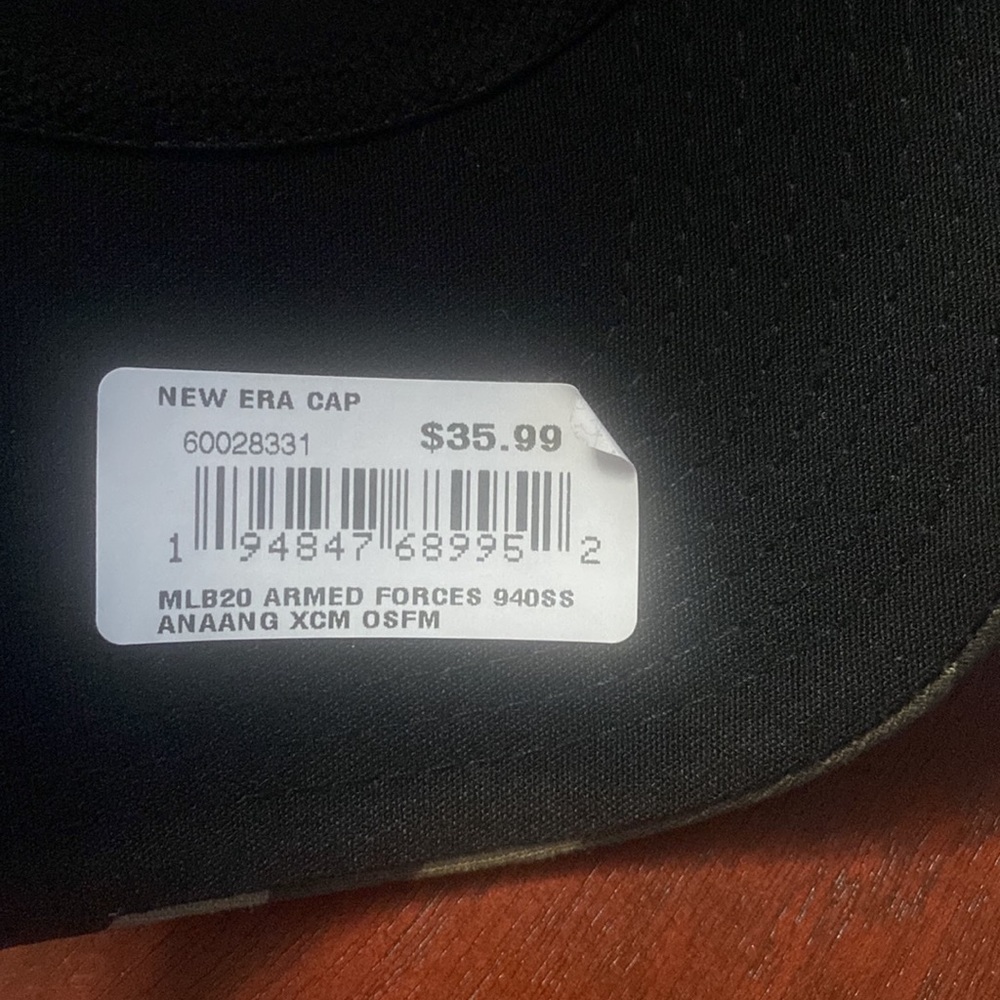 🆕⚾️ NewEra MLB Angels Camo SnapBack, 9 Forty - Picture 8 of 8